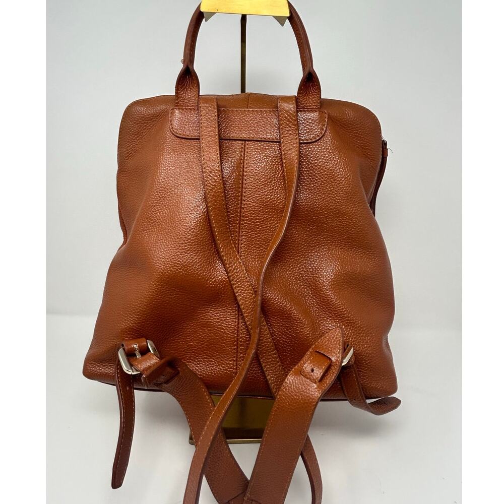 Zenith Leather Backpack - Picture 2 of 10